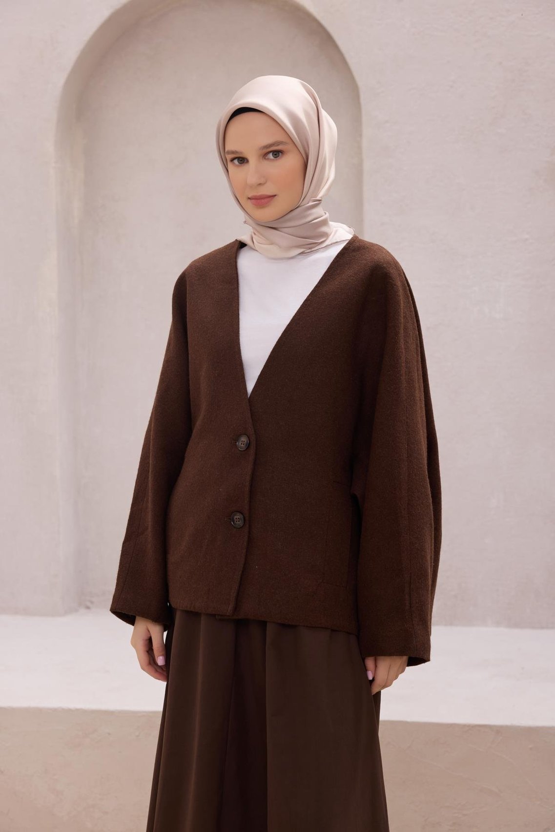 BELLİ DEGRADE DESEN İPEK EŞARP