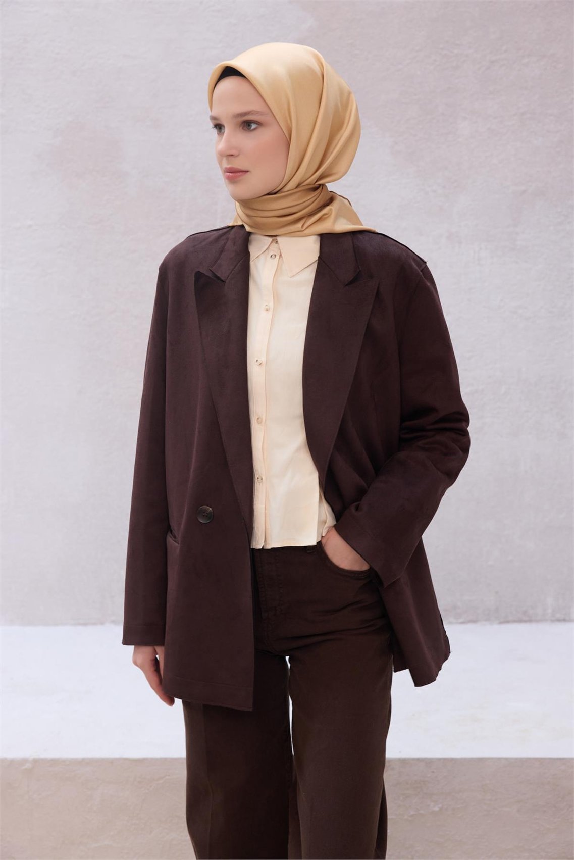 BELLİ DEGRADE DESEN İPEK EŞARP