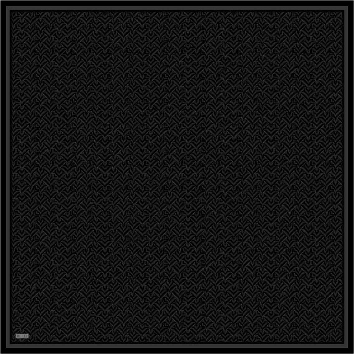 BELLİ KALPLİ DESEN İPEK EŞARP