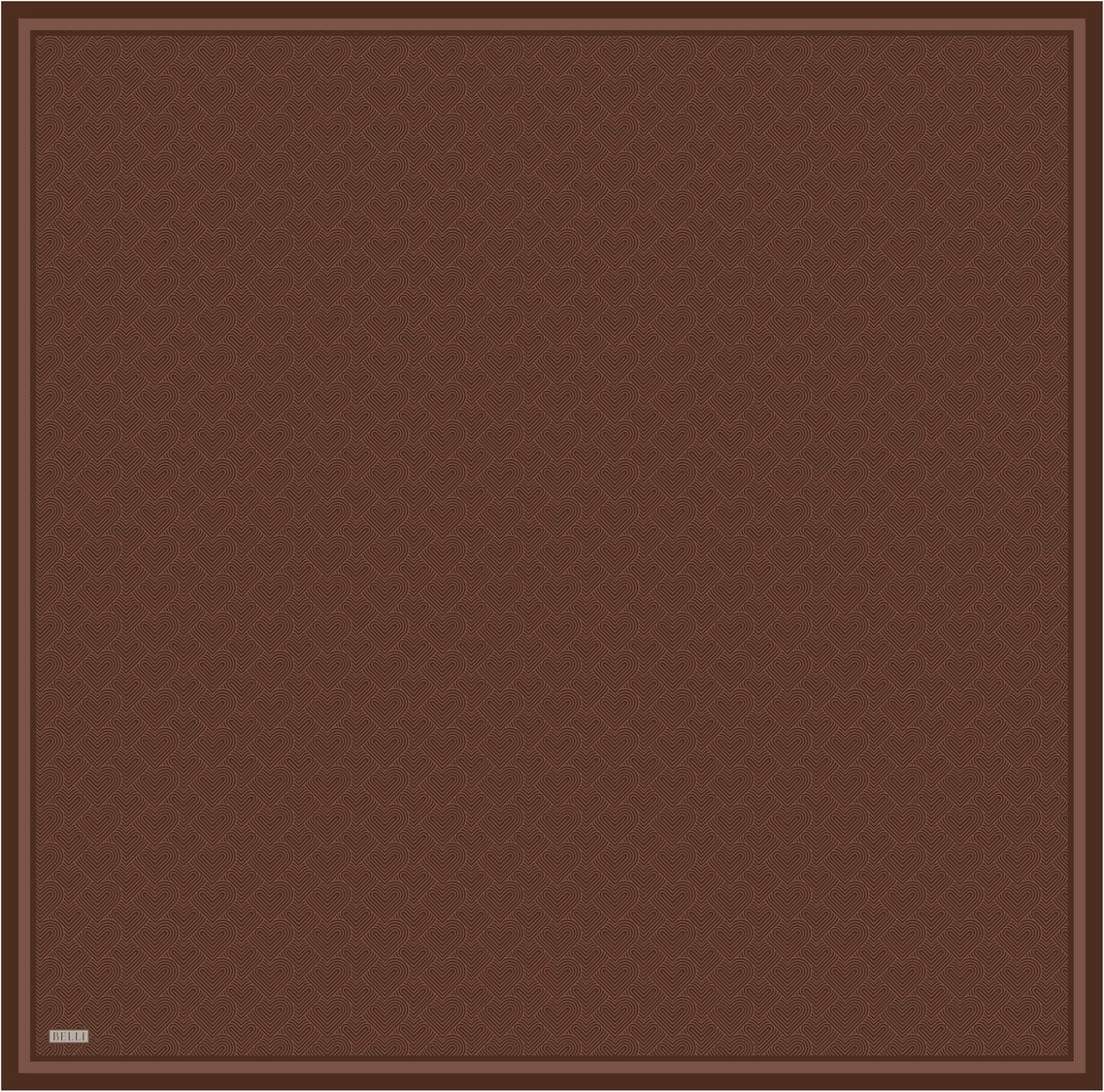 BELLİ KALPLİ DESEN İPEK EŞARP